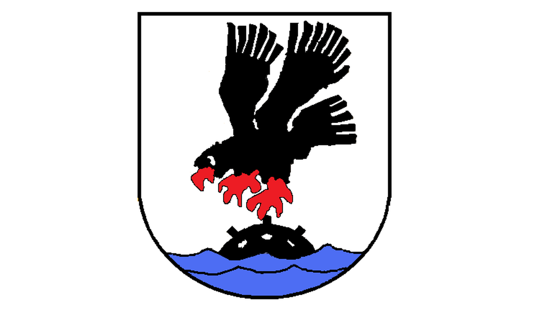 Das Wappen des 4. Minensuchgeschwaders.